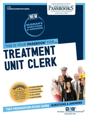 cover image of Treatment Unit Clerk